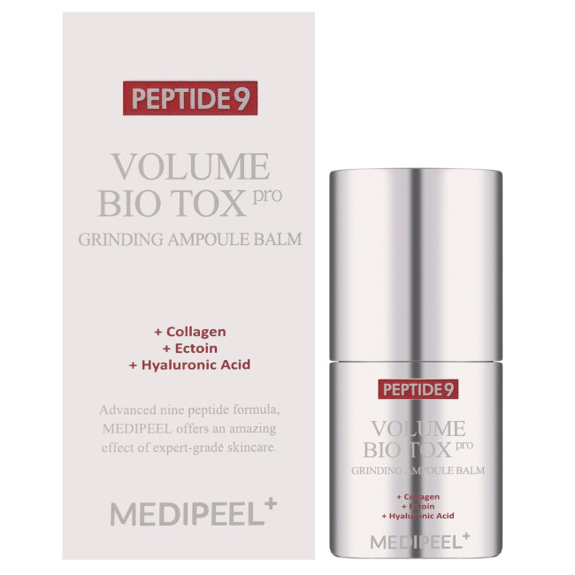 Бальзам для обличчя та губ MEDI-PEEL Peptide 9 Volume Biotox Grinding Lip And Face Ampoule Balm 14g, фото 3 Бальзам для обличчя та губ MEDI-PEEL Peptide 9 Volume Biotox Grinding Lip And Face Ampoule Balm 14g, фото 3